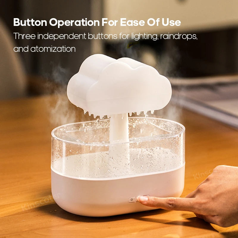 Rain Cloud Diffuser - bedroom night light use