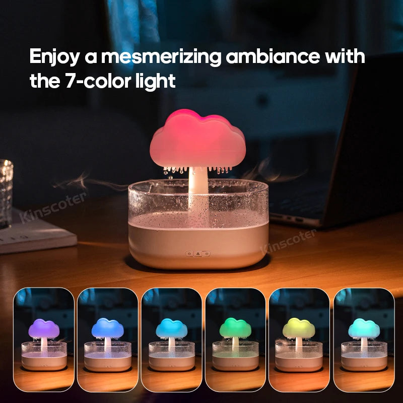 Rain Cloud Diffuser - 7 color LED modes